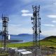 Comunicación inalámbrica GSM Monopole Torre