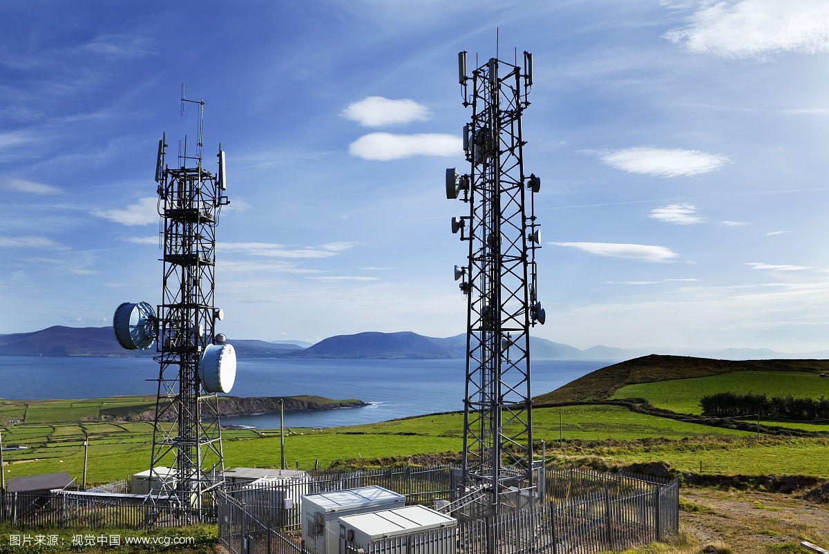 Wireless GSM Komunikasi Monopole Menara