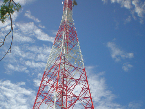4 legged Selbsttragende Kommunikation Stahlturm