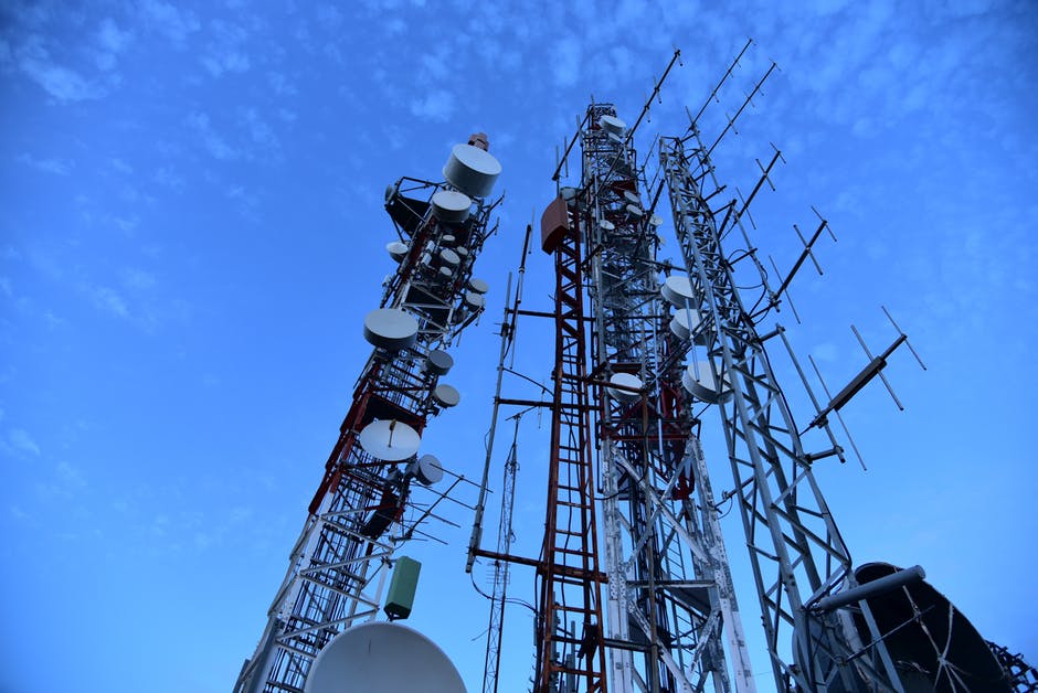 برج STEEL خلية- 2G, 3G, 4G, 4G LTE, 5G