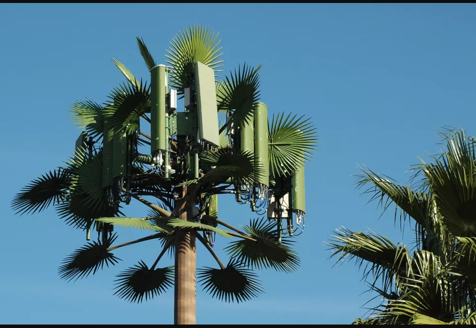 GSM Camouflage Antenna toring wifi Monopool Tower Bionic Tower