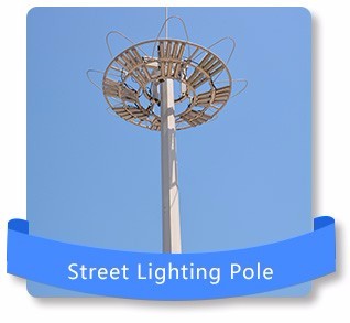 Power Transmission Line Electric Steel Pole