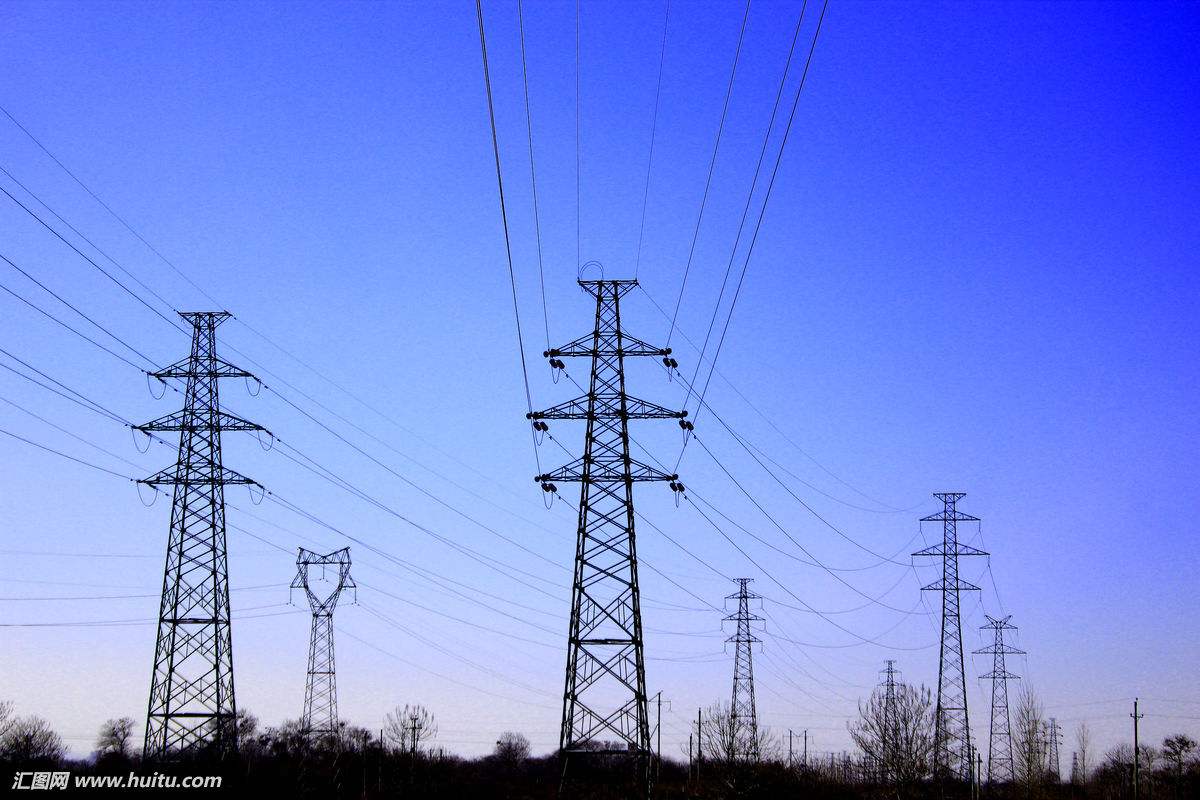 Power Line Towers - ligne de transmission Pylône en treillis en acier galvanisé