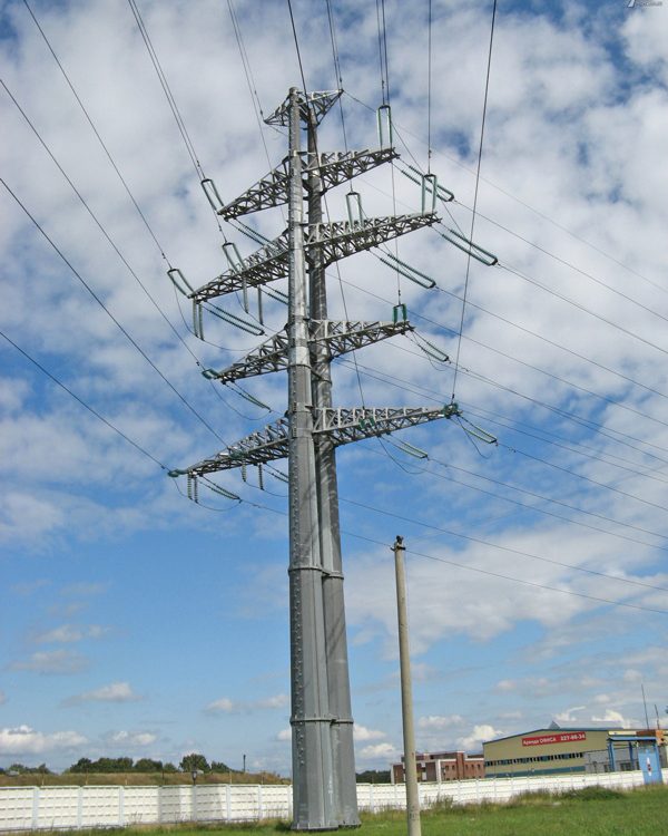 Galvanized-Electric-Power-Steel-Pole