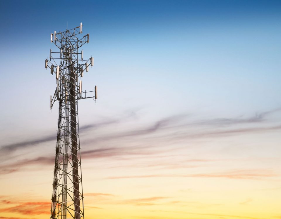 Torre de comunicação de aço estrutural Móvel