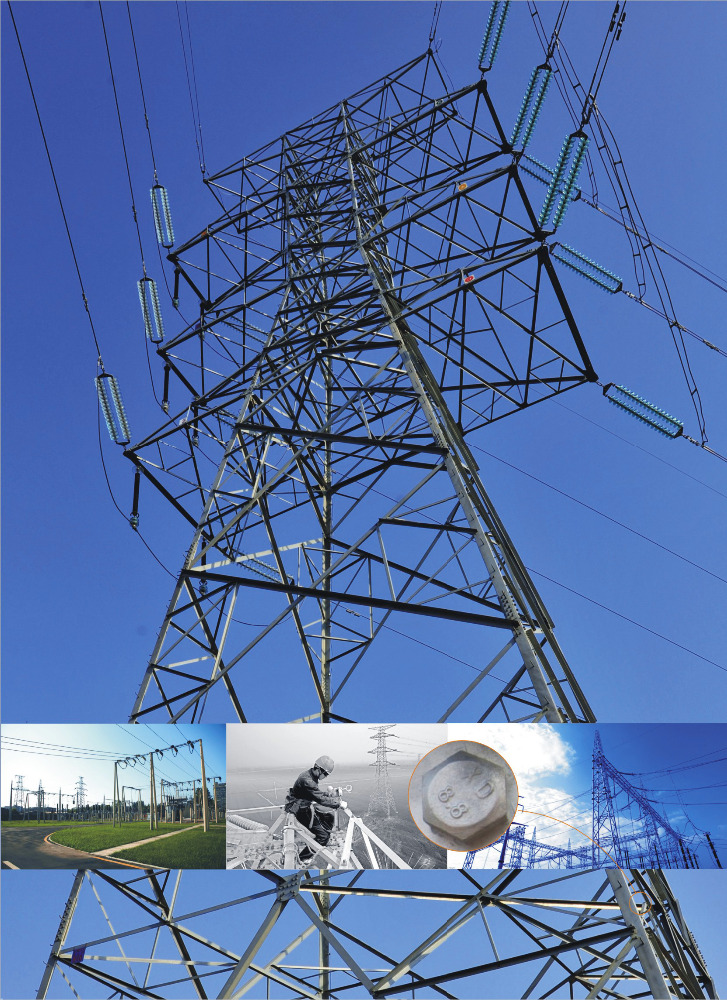 transmission line steel tower steel structure power substation Intelligent high voltage electric power waves filtering resistors