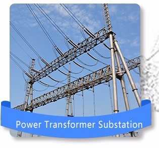 Double Circuit 35kV 380kV Q235 Transmission Line Steel Pole Tower