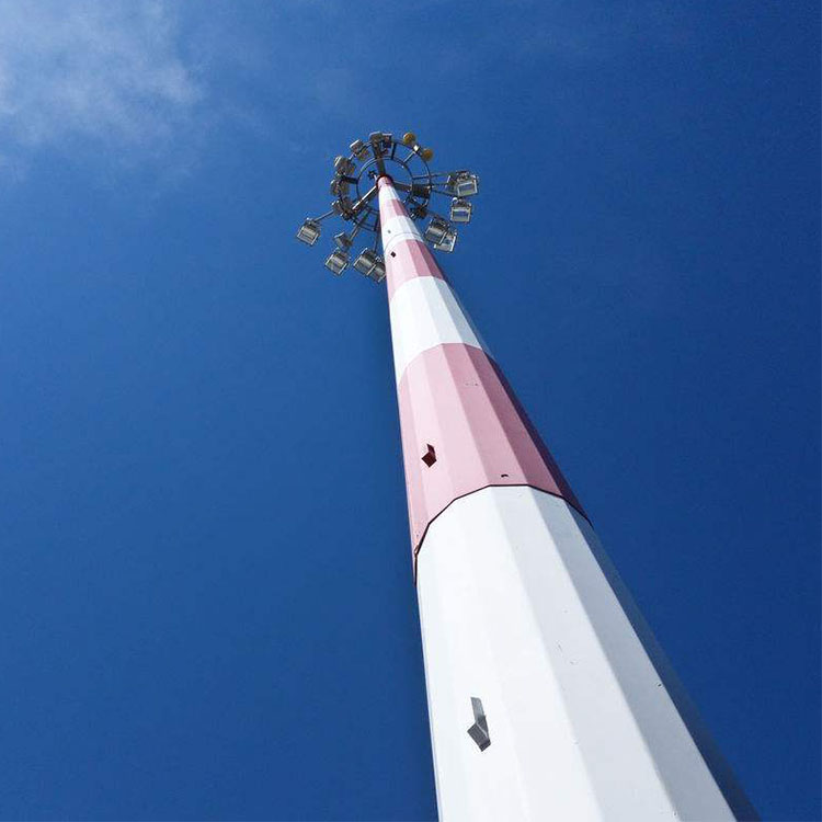 original de la fábrica más nueva de encargo al por mayor de la antena de telecomunicaciones torre monopolo