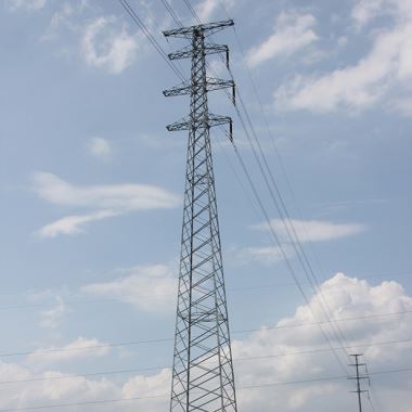 Torre elétrica galvanizado ângulo de aço