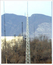 Angulo de acero inoxidable sistema de protección contra rayos torre de pararrayos