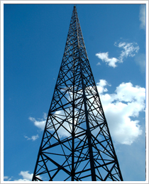 proteção contra raios Furse torre de aço pára-raios